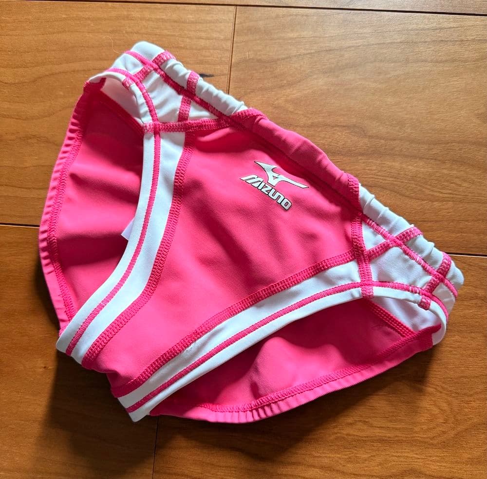 【カスタムオーダー】MIZUNO　RQ632　ピンク×ホワイト　140　競パン