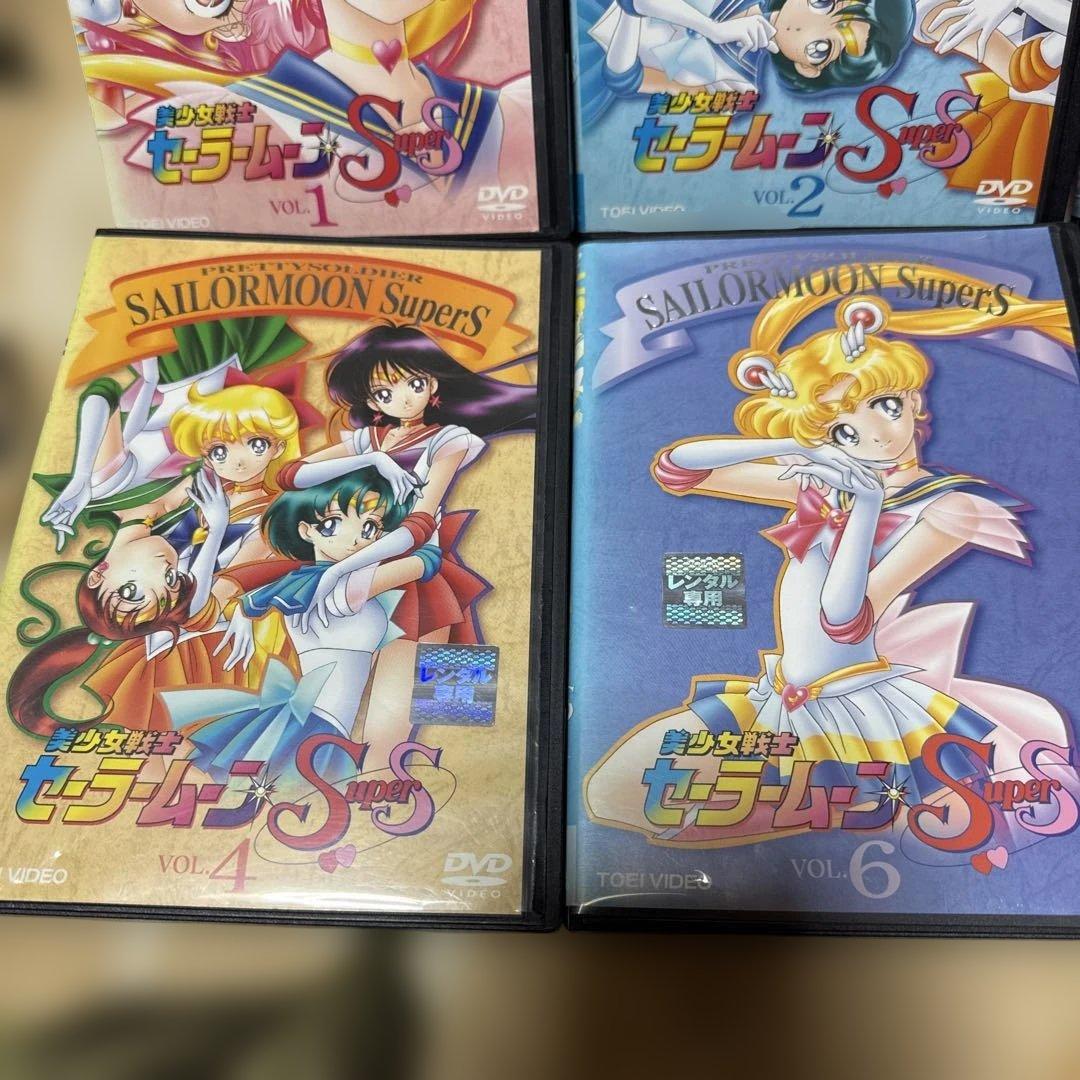 美少女戦士セーラームーン SuperS スーパーズ DVD 6巻 セット　最安