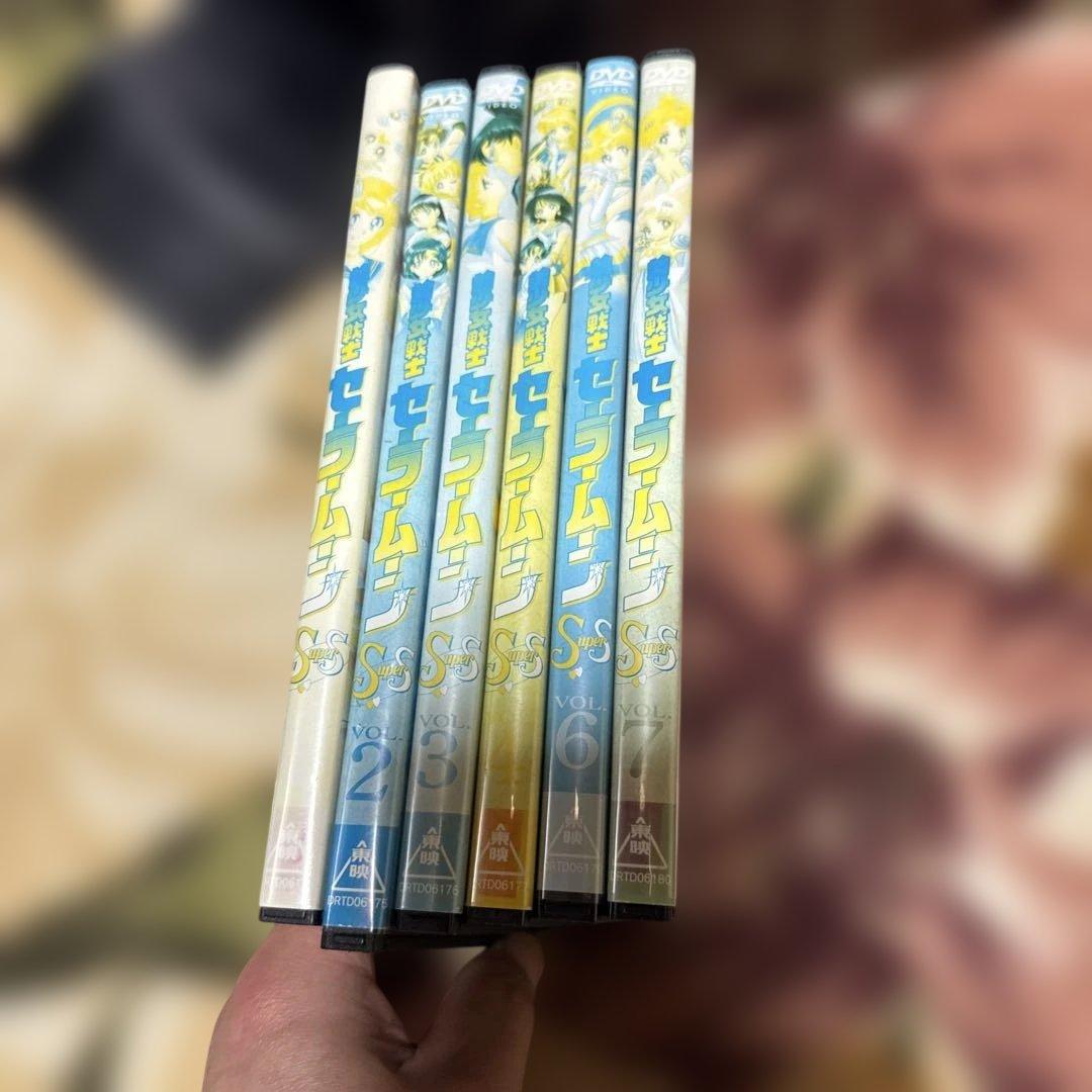 美少女戦士セーラームーン SuperS スーパーズ DVD 6巻 セット　最安