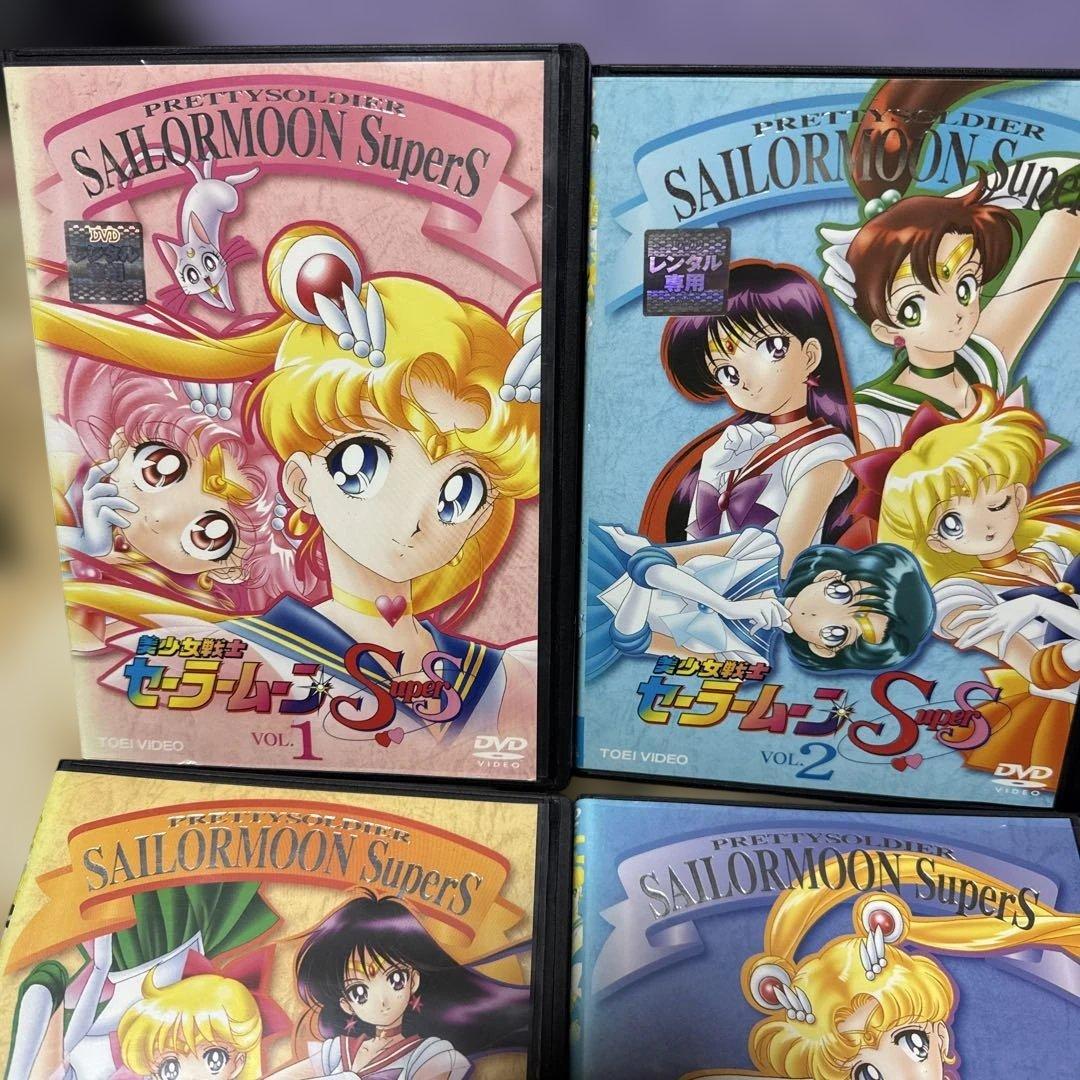 美少女戦士セーラームーン SuperS スーパーズ DVD 6巻 セット　最安