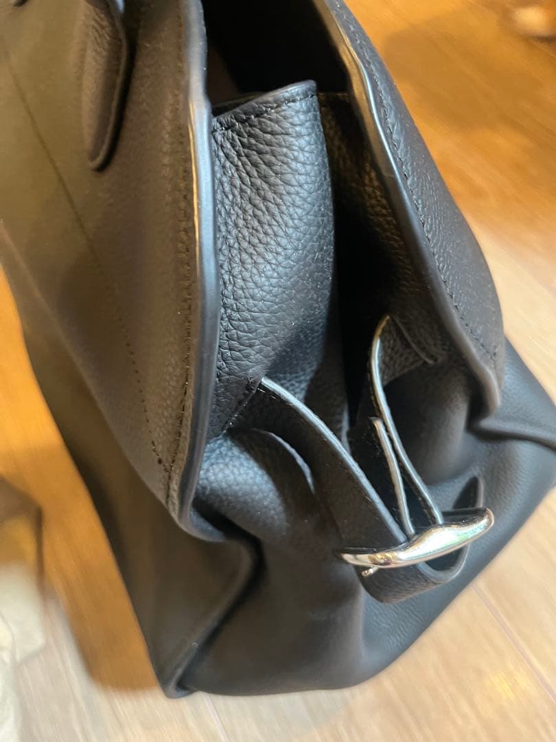 JISTORY ジストリー ブラックレザーバッグ