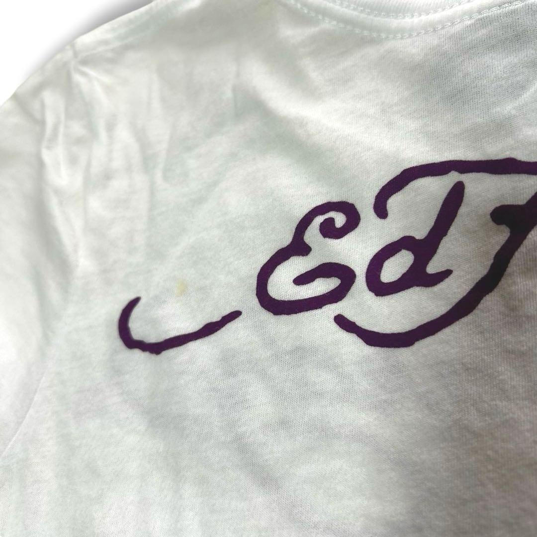 エドハーディー Y2K Tシャツ ピタT スカル ラインストーン XS