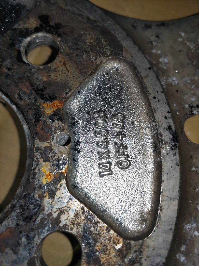 PIAA　14インチホイール　3本スポーク