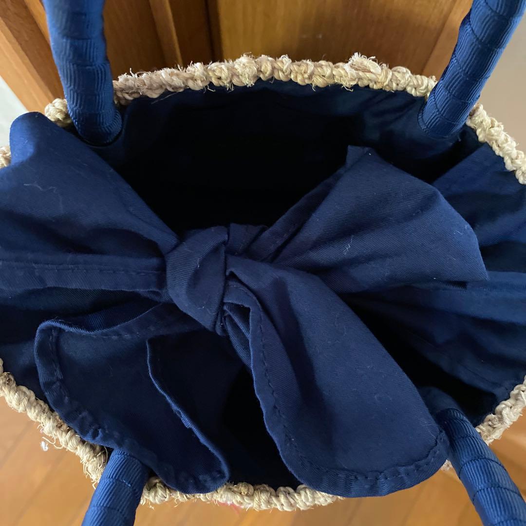 旅するアジョリー/イギリスver/カゴハンドバッグ