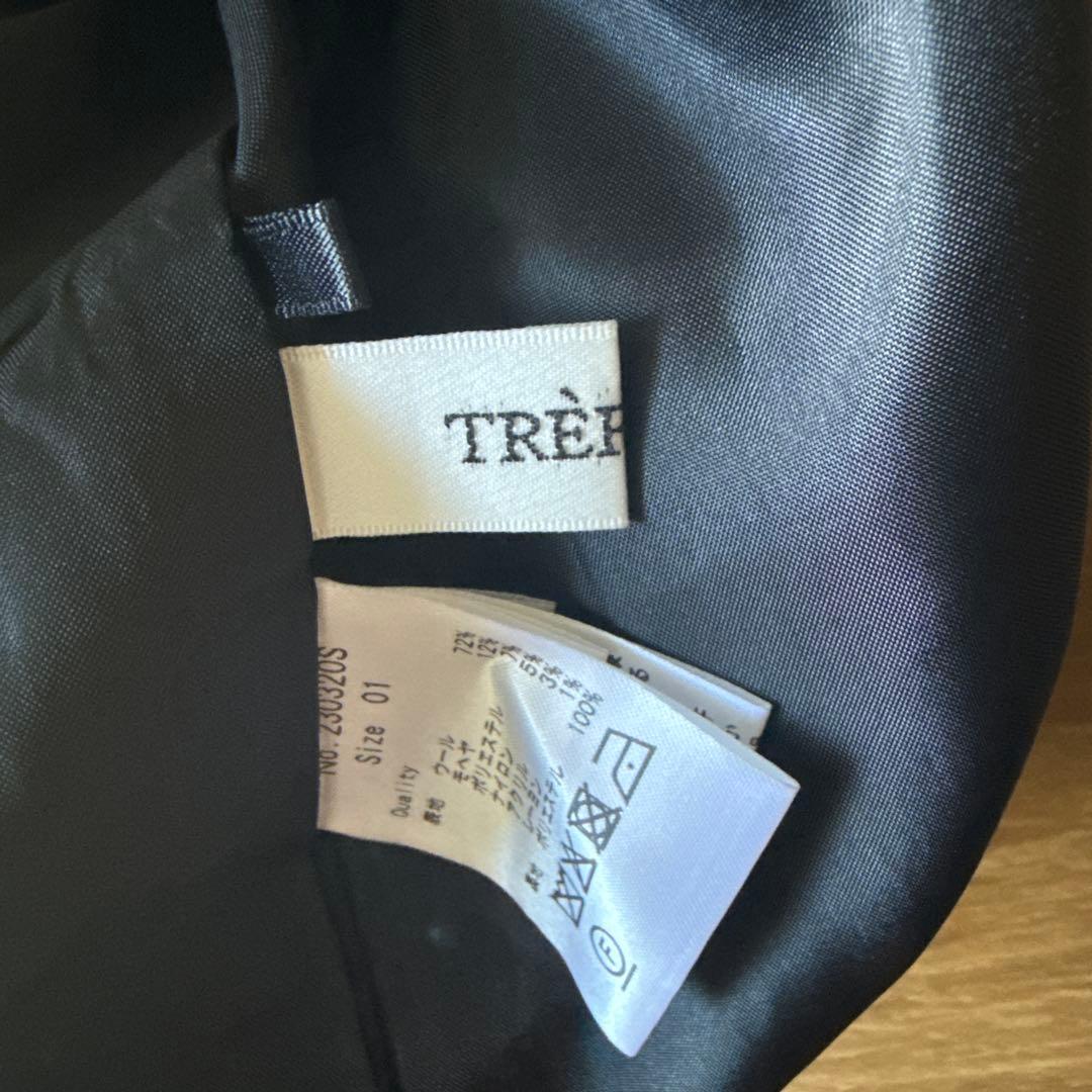 ドットツイードタックショートパンツ TRÈFLE 新作