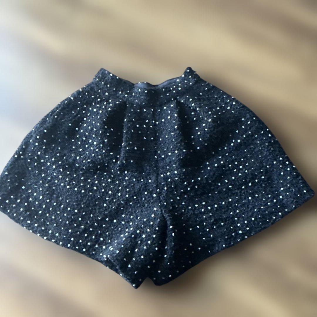 ドットツイードタックショートパンツ TRÈFLE 新作
