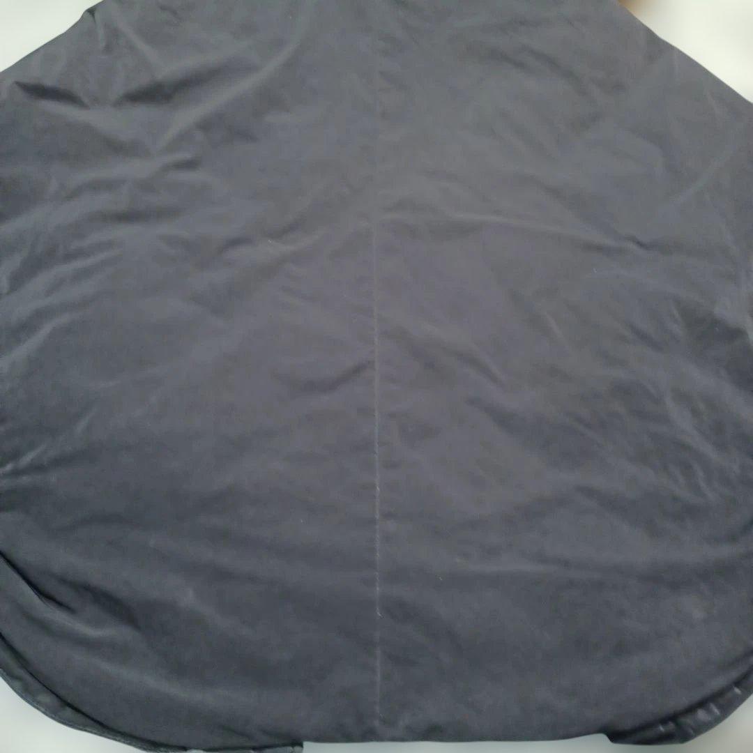 TATRAS　 ネイビー 　ダウンケープ　ポンチョファ―付き