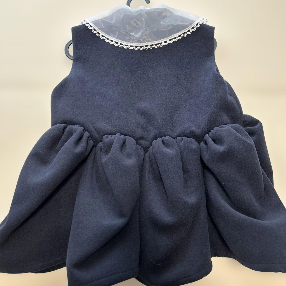 未使用◎bibiy ANGIE SLEEVELESS JACKET