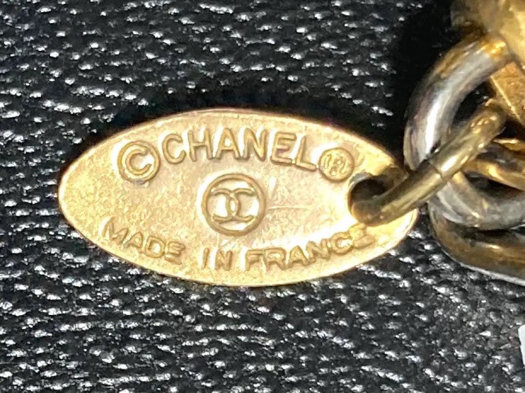 CHANEL シャネル　キーホルダー　キーリング　バッグチャーム　ゴールド　箱付