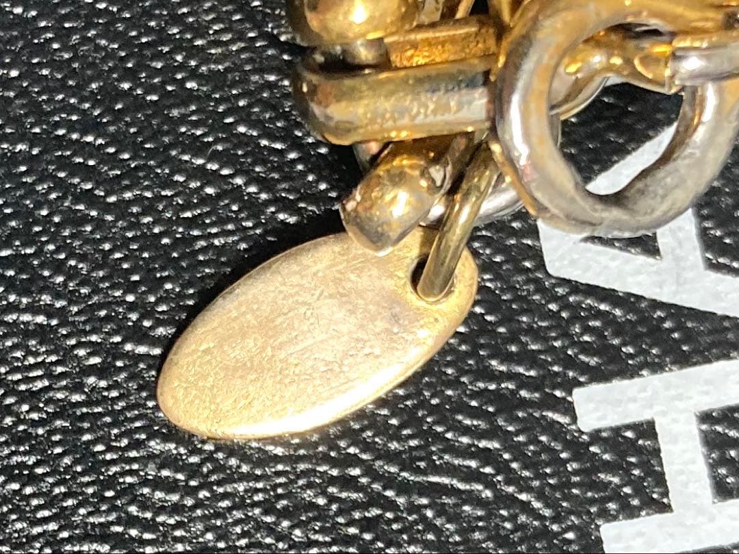 CHANEL シャネル　キーホルダー　キーリング　バッグチャーム　ゴールド　箱付