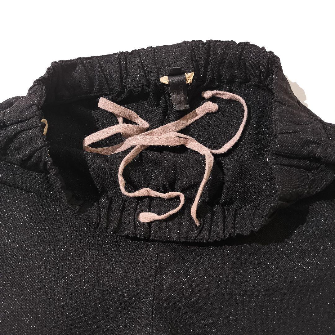 2021 COMME des GARCONS コムデギャルソン ラメ パンツ 黒