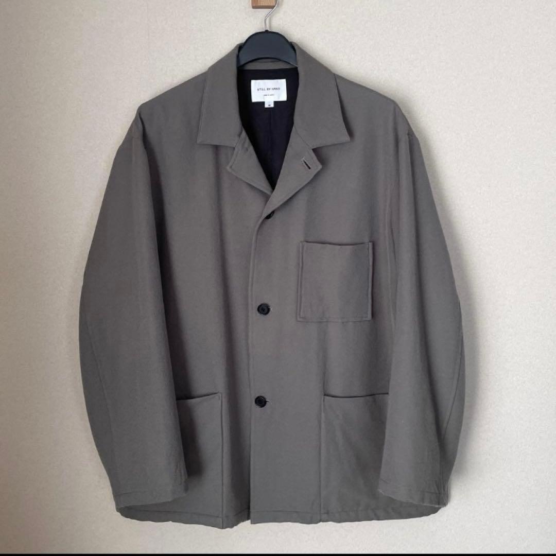 STILL BY HAND 2025AW ウールサージカバーオールJK01254