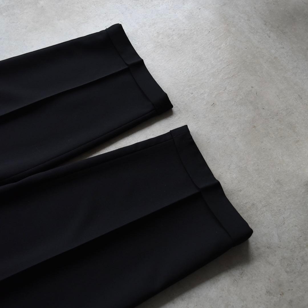 00s SLATES スレイツ ツータックスラックス 黒ブラック W40 L30