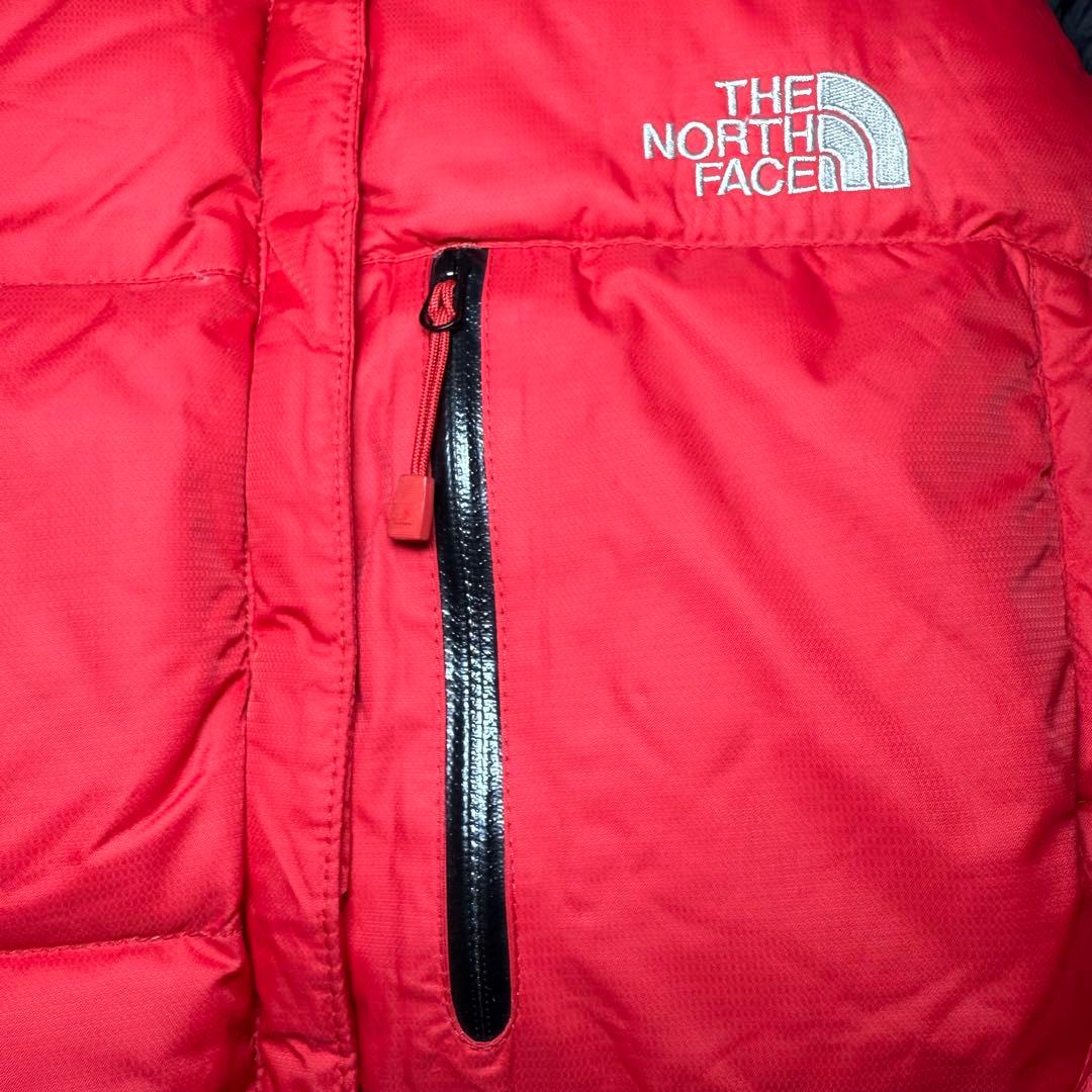 ノースフェイス ダウンジャケット レッドキッズ XXL