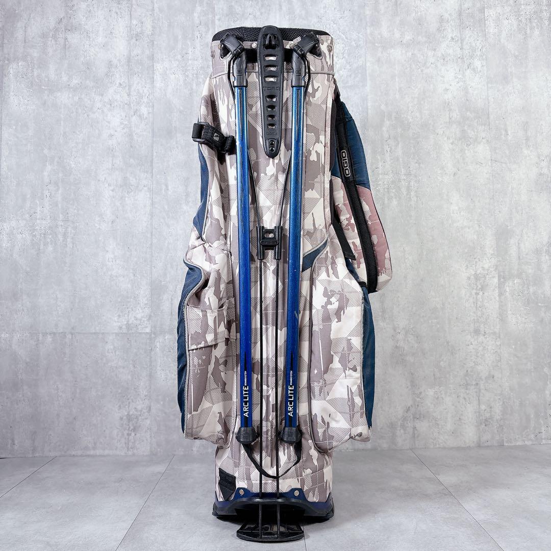T237 希少 オジオ GROM HOTH CAMO ゴルフ キャディバッグ