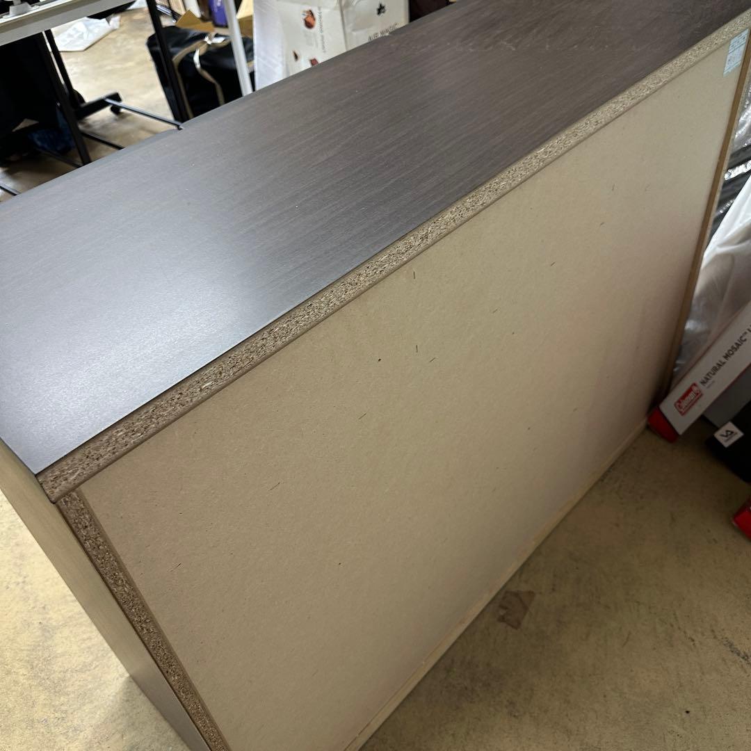 ニトリ ローチェスト120 衣類収納 木目ブラウン