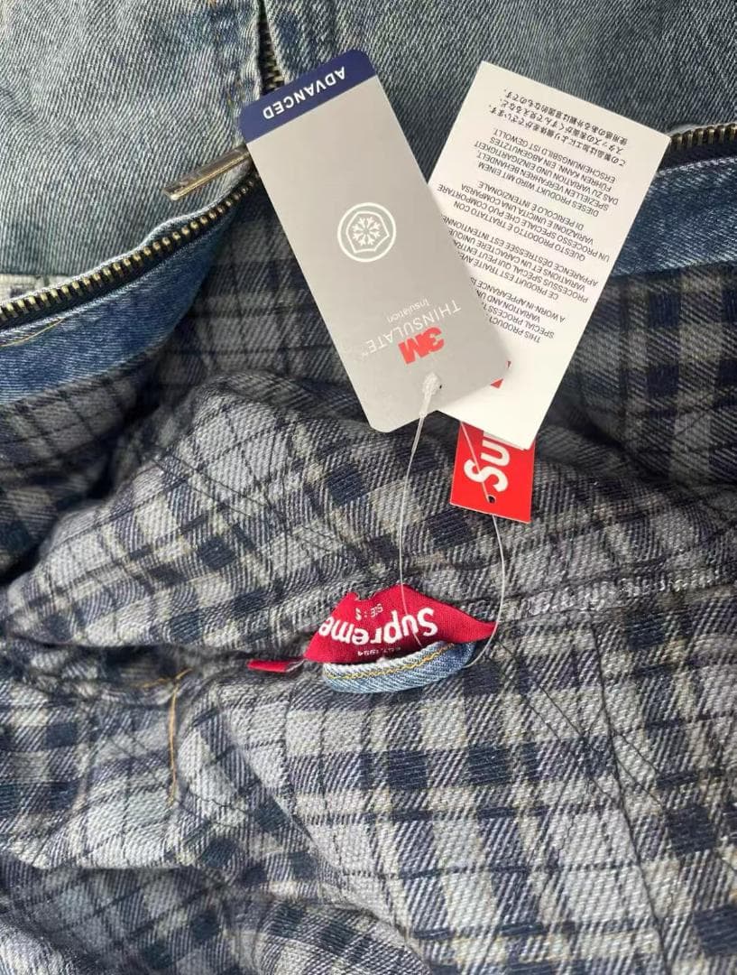 極美品★Supreme リフレクター アーク フード付きワークジャケット S