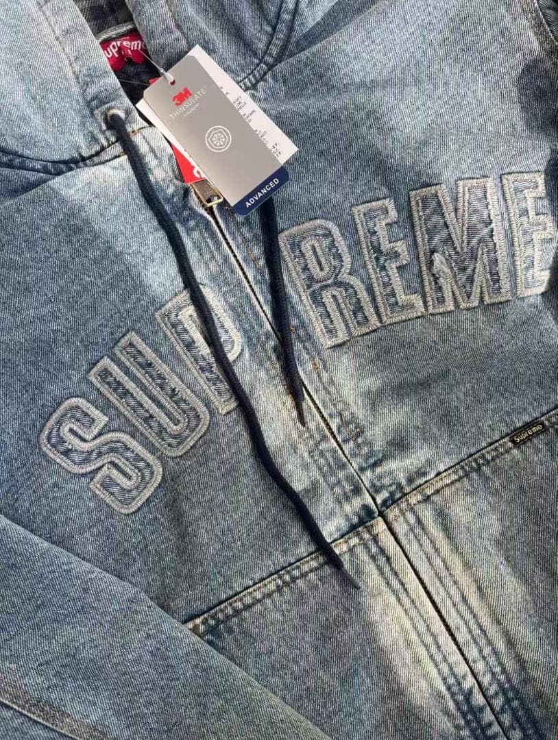 極美品★Supreme リフレクター アーク フード付きワークジャケット S