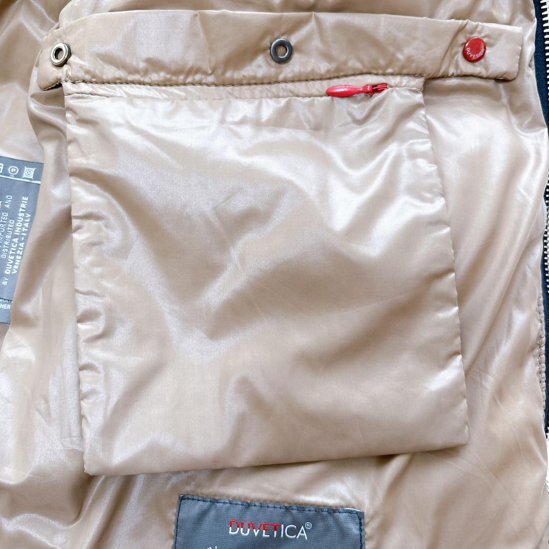 【美品】デュベティカ FEBEDUEウール ダウン ベスト 40 大きめ グレー