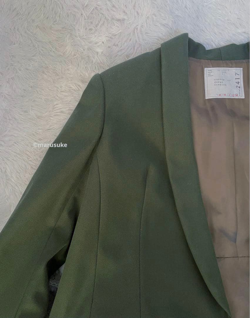 未使用　sacai サカイ　ベルテッドジャケットコート　テーラード　ベルト