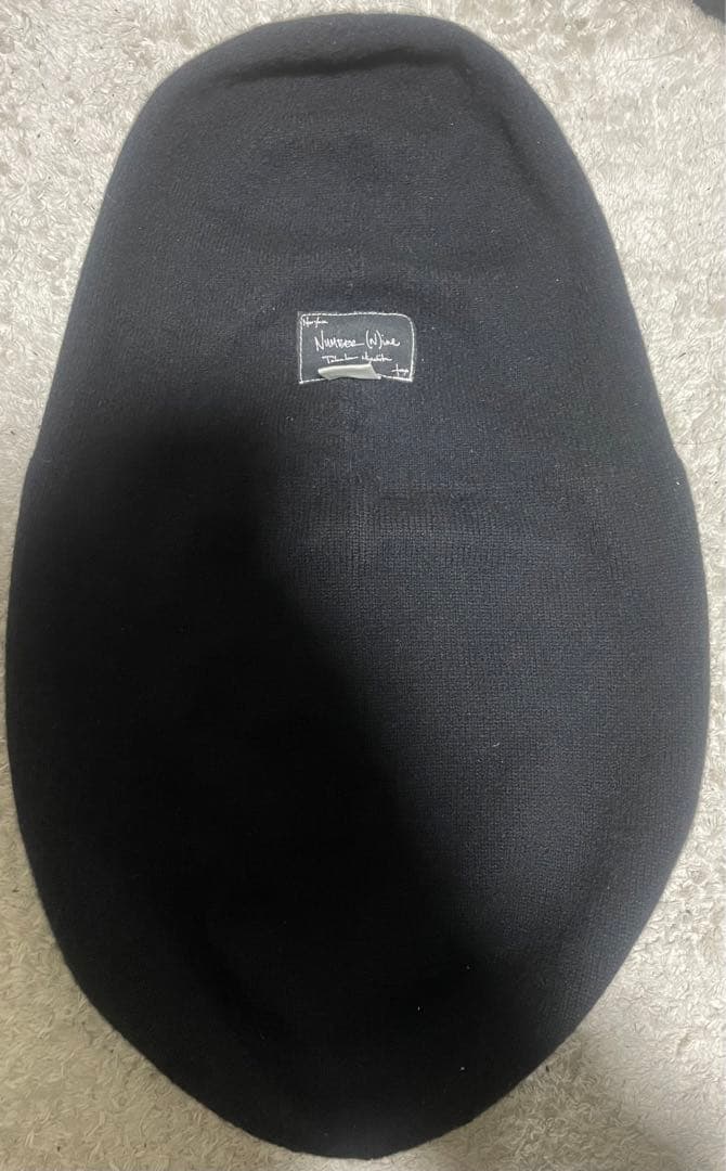 Number (N)ine バルーン ニット帽 黒 x黒 赤西仁 キムタク着用