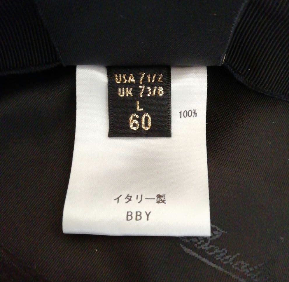 専用　美品　ボルサリーノ(Borsalino) 　キャスケット L 60cm