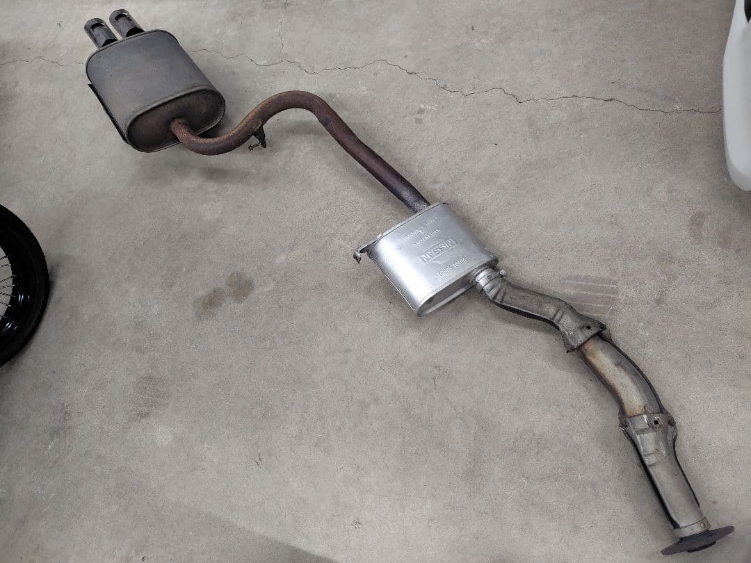 S13 180SX シルビア 純正マフラー