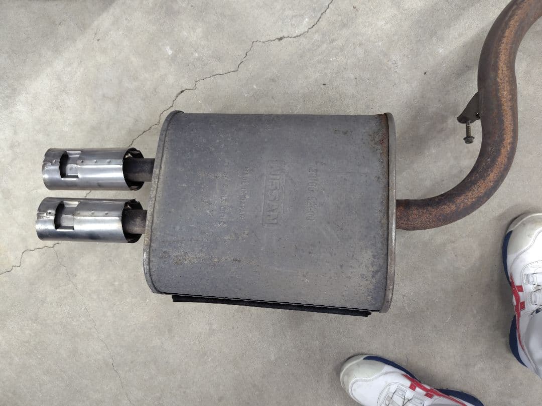 S13 180SX シルビア 純正マフラー