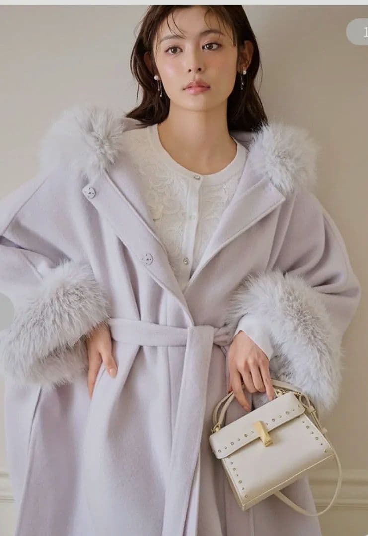 マコリン ♪ CELFORD セルフォード ファーポンチョコート