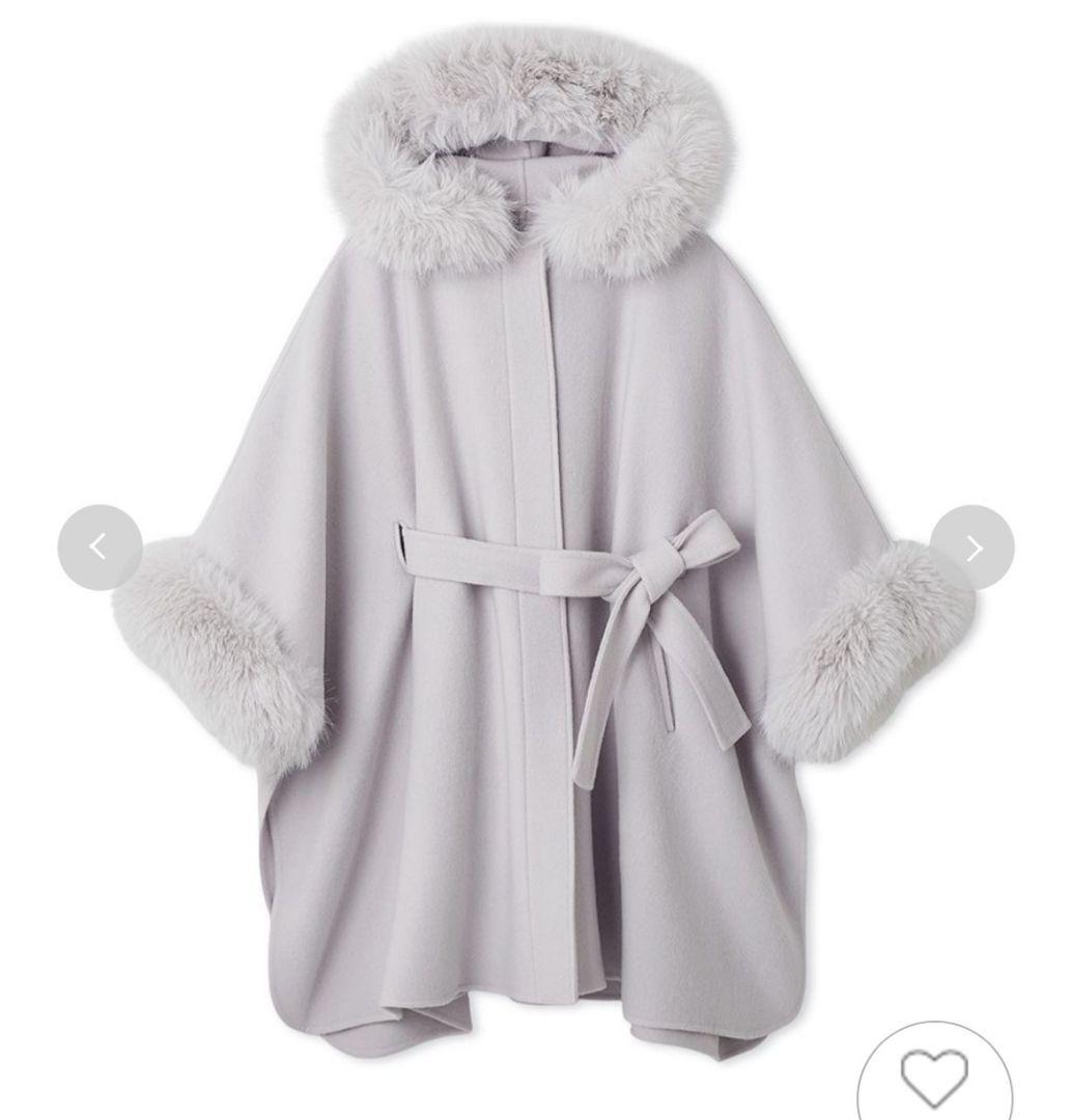 マコリン ♪ CELFORD セルフォード ファーポンチョコート