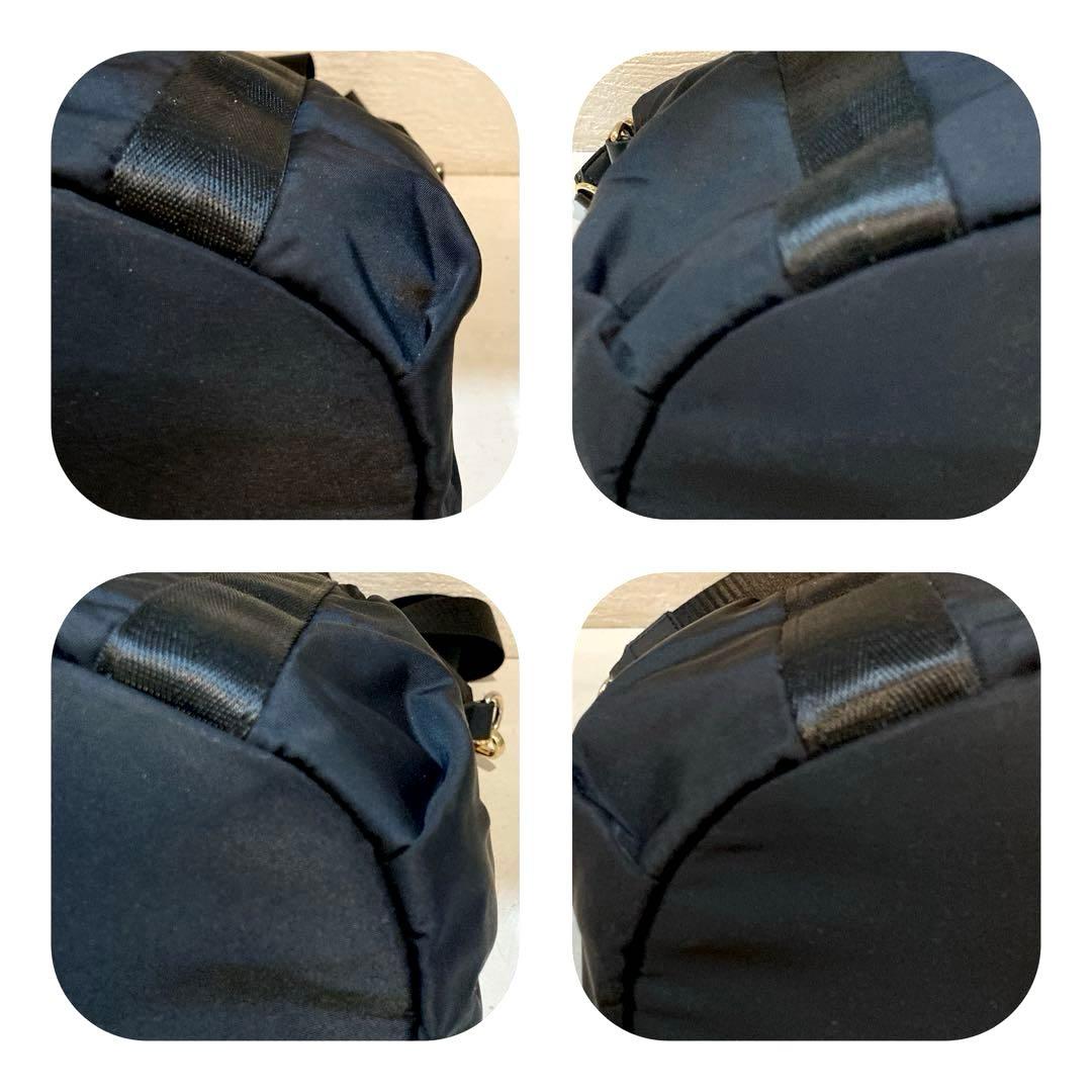 【美品】TOCCA SANA SIDEPOCKET TOTE 2way 黒