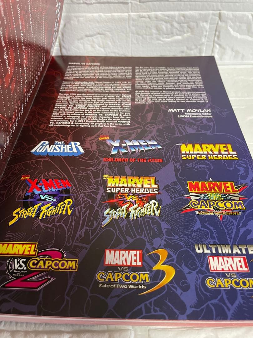 【激レア】MARVEL vs CAPCOM(マーベルvsカプコン)・アートブック