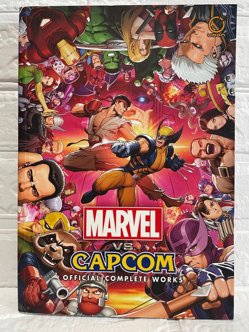 【激レア】MARVEL vs CAPCOM(マーベルvsカプコン)・アートブック