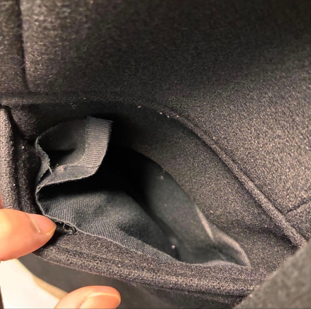 Acne Studios ブラック チェスターコート Garret 44