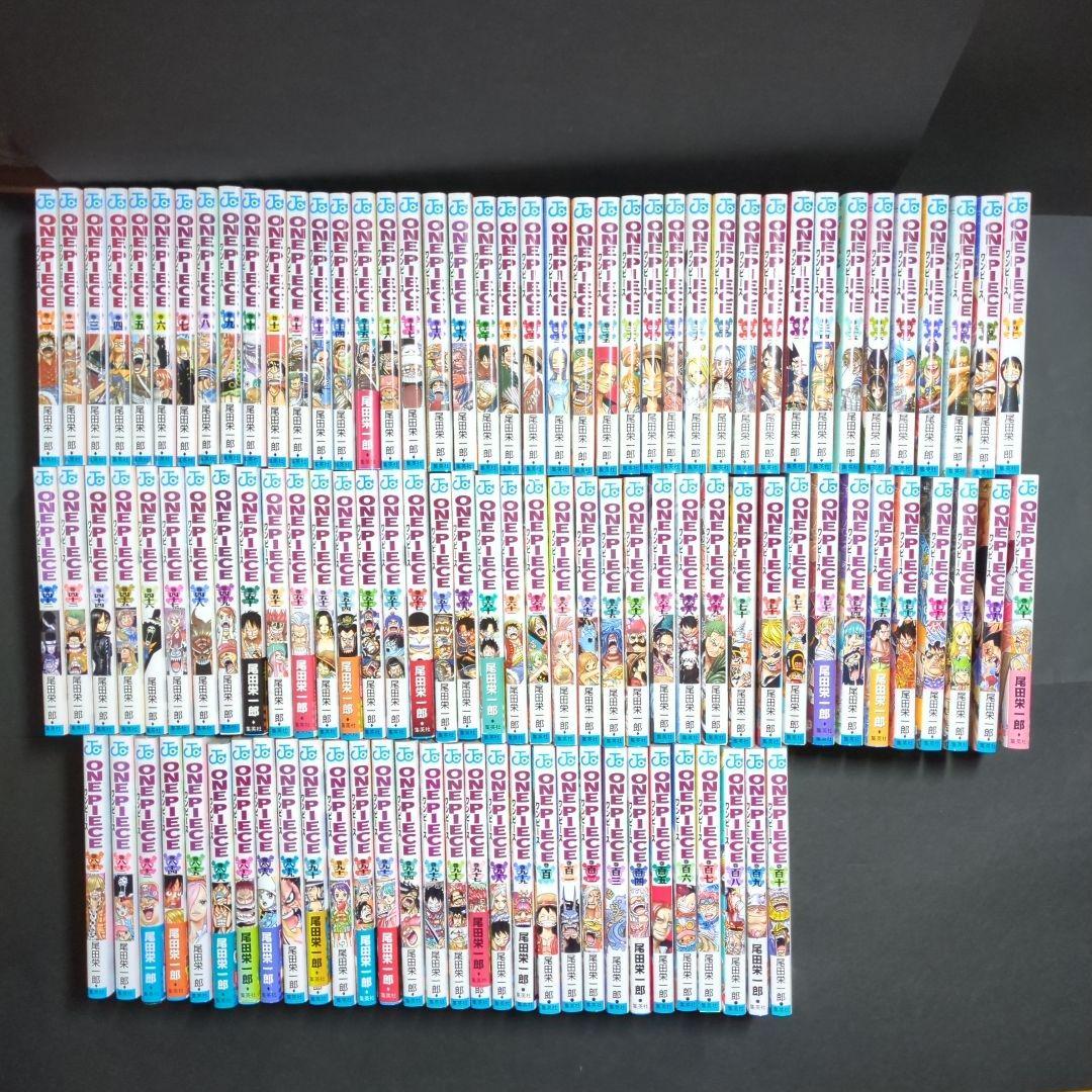 ONE PIECE 1-110巻　全巻セット 映画特典7冊　ジャンパラ　チラシ付