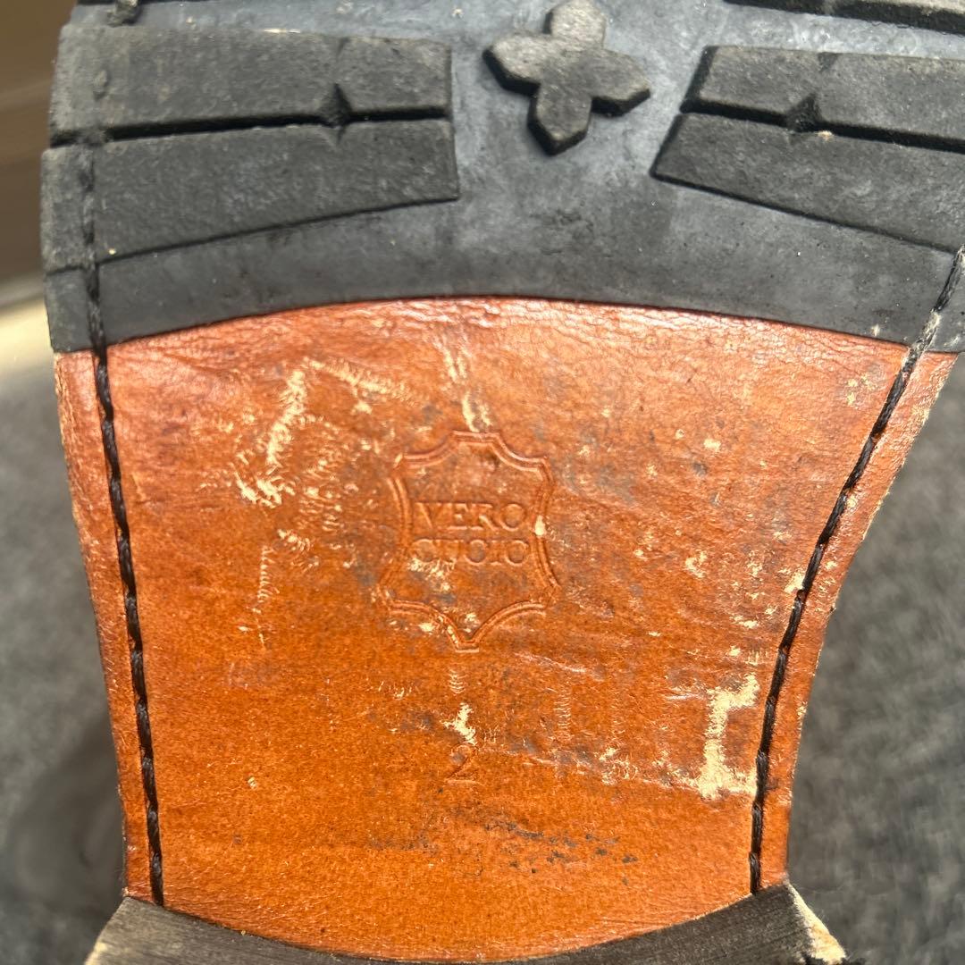 GOA レースアップブーツ 本革 イタリア製ソール 約28cm ブラック