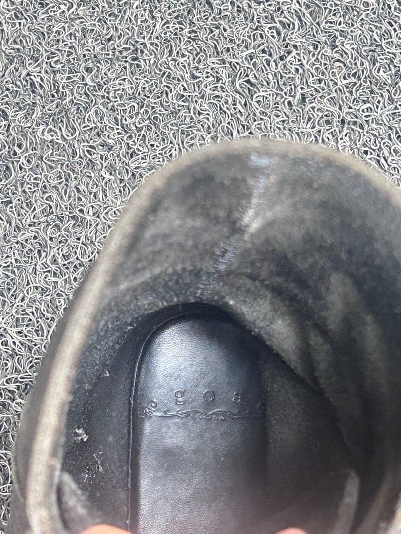 GOA レースアップブーツ 本革 イタリア製ソール 約28cm ブラック