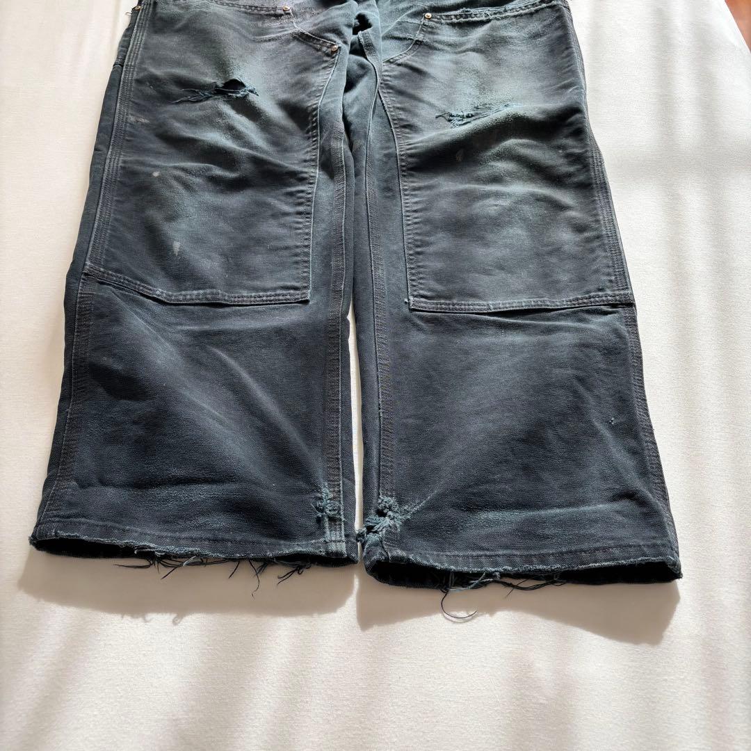 （専用）Carhartt /カーハート USA製 ダブルニー ブラック