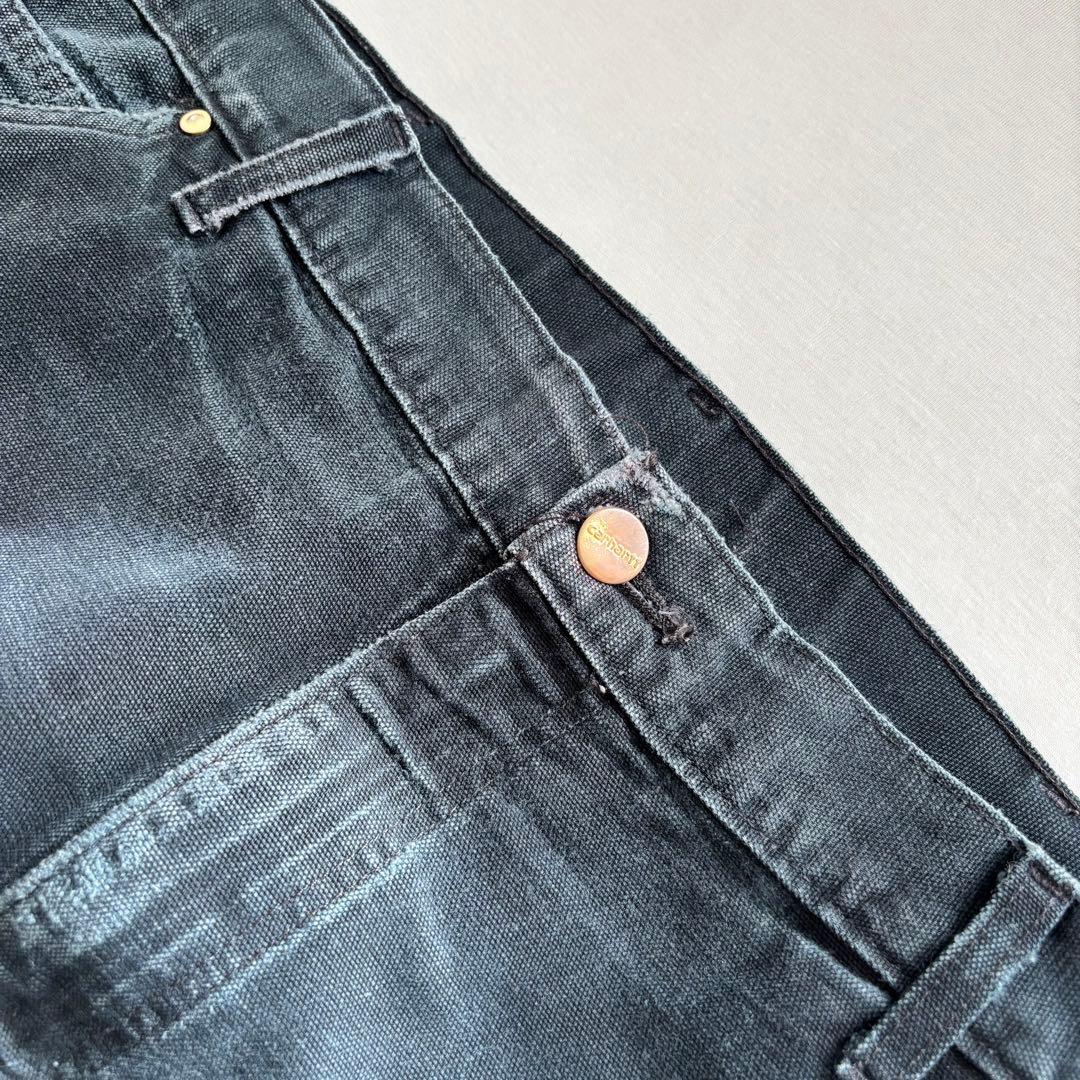 （専用）Carhartt /カーハート USA製 ダブルニー ブラック