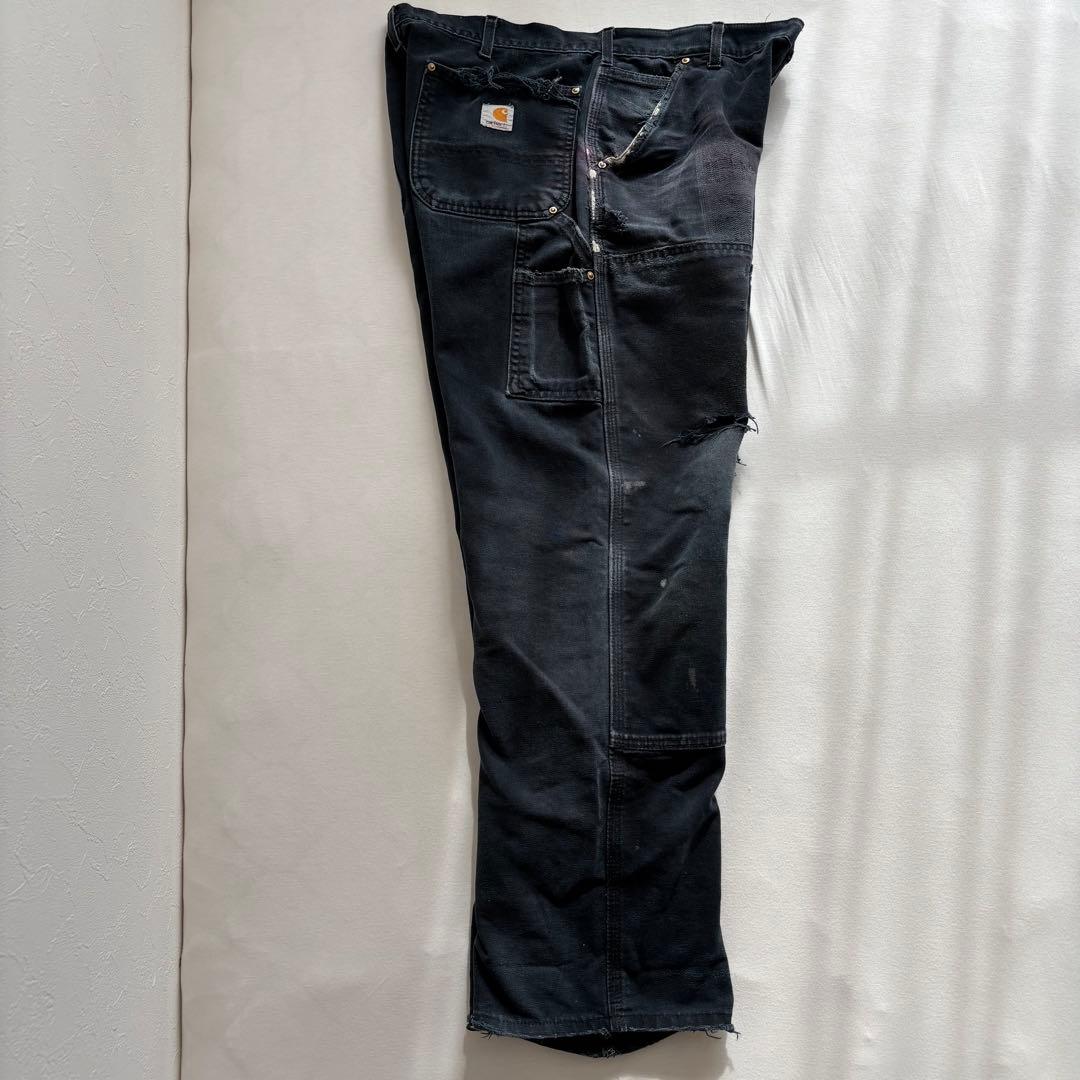（専用）Carhartt /カーハート USA製 ダブルニー ブラック