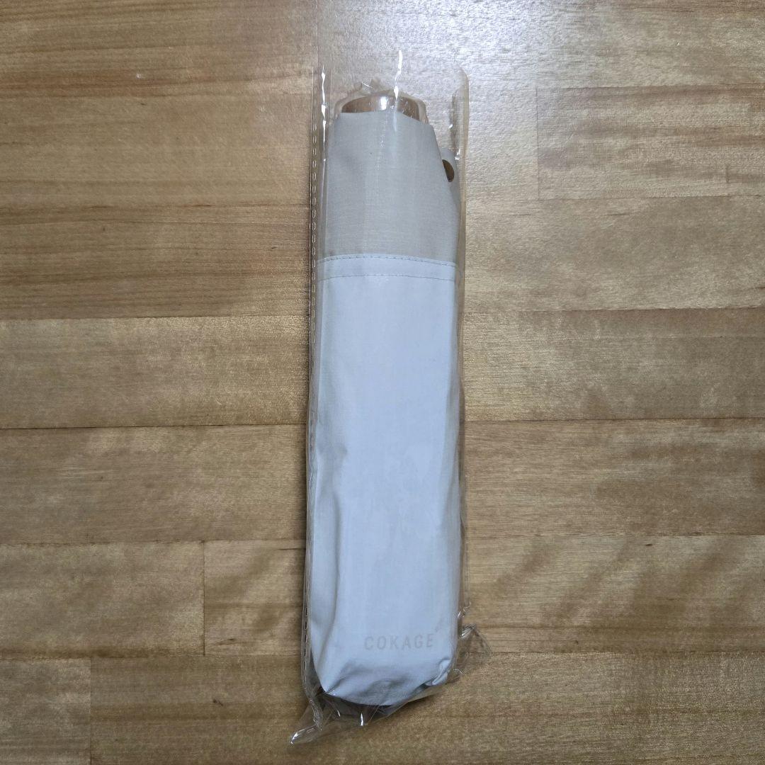 ☆新品☆waterfront 【3段折りたたみ傘】COKAGE+ 木手元50cm
