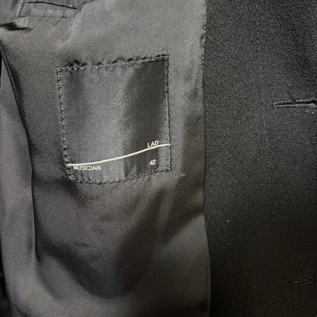 ジャケット・アウター LAD MUSICIAN MIDDLE MELTON BIG COAT