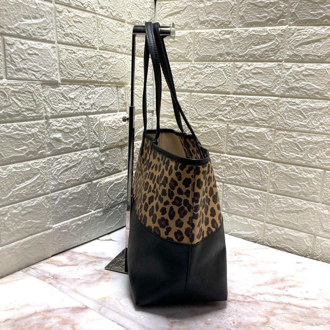 定価5万円❣️TORY BURCHトリーバーチレオパードトートバッグ