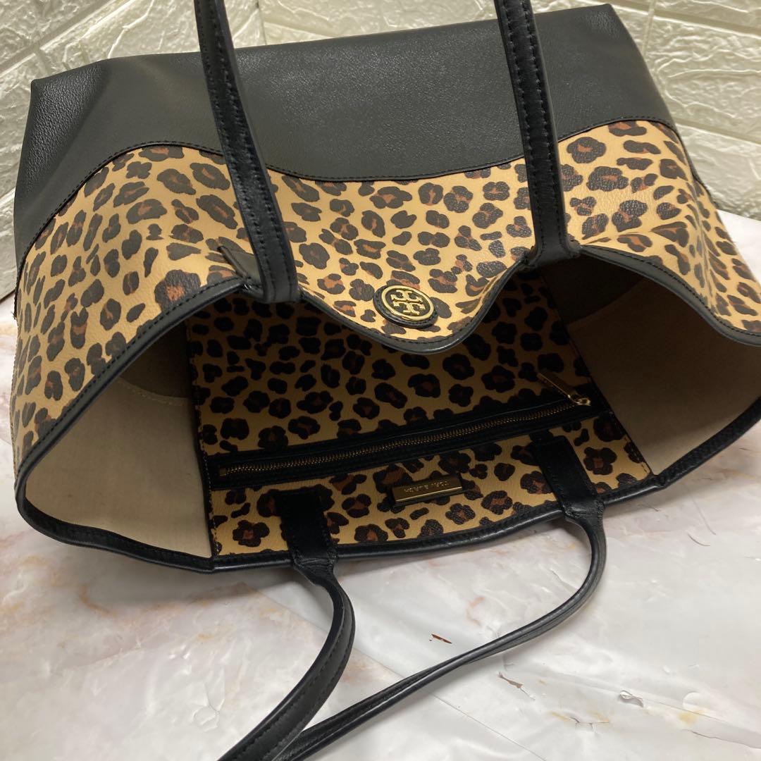 定価5万円❣️TORY BURCHトリーバーチレオパードトートバッグ