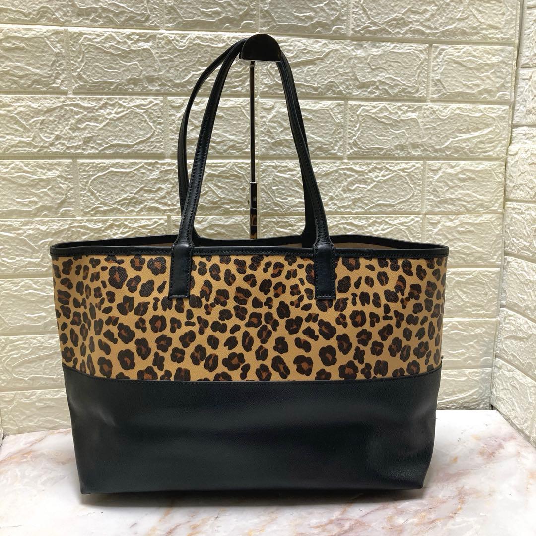 定価5万円❣️TORY BURCHトリーバーチレオパードトートバッグ