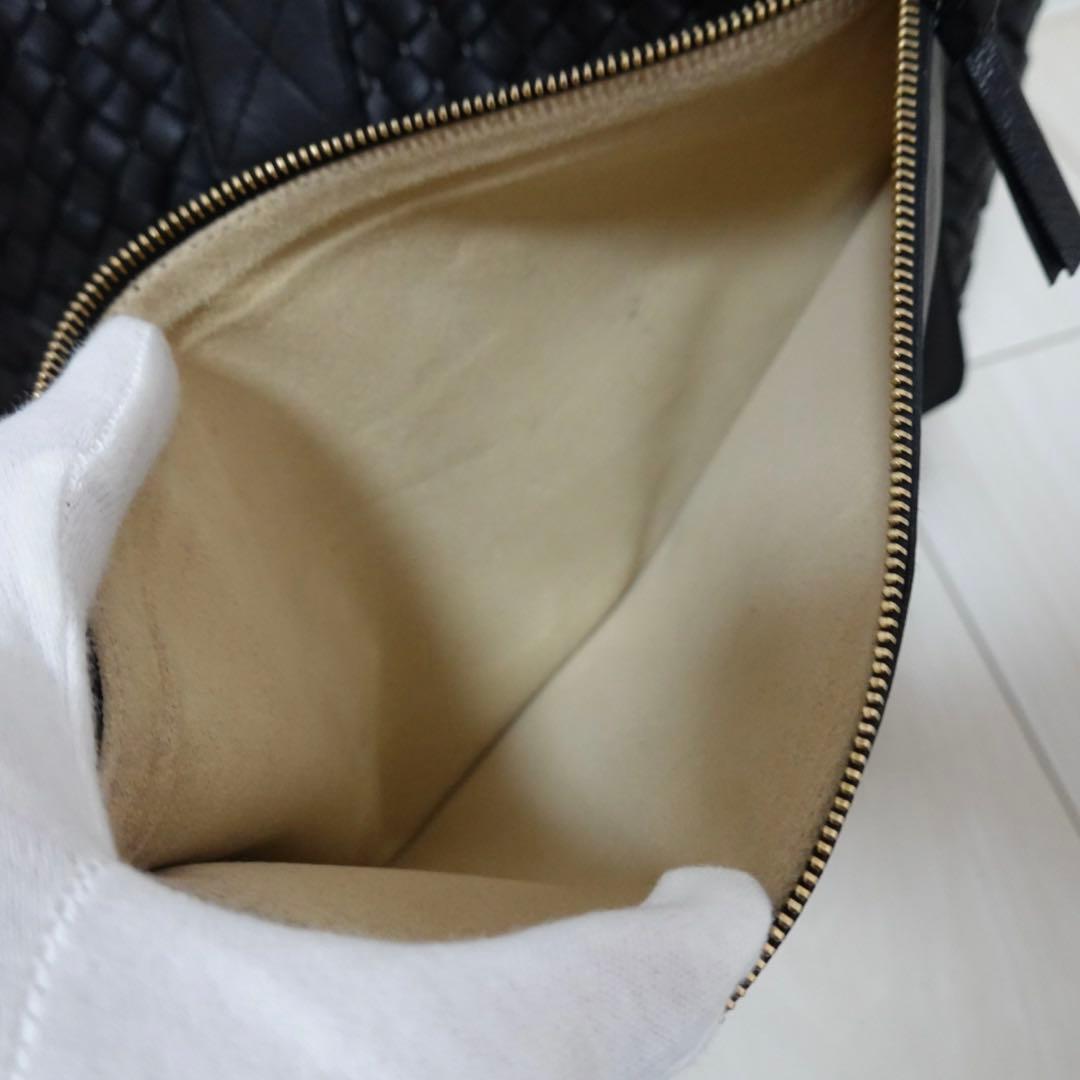 ボッテガヴェネタ　カバ　MM トートバッグ　ビジネスバッグ　黒　イントレチャート