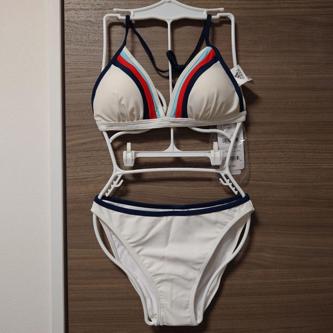 アディダス　adidas セパレート水着　ホワイト