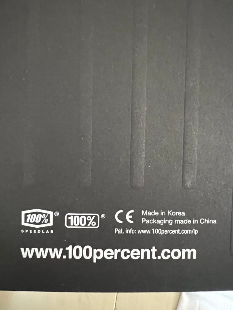 100%サングラス　クリアミント