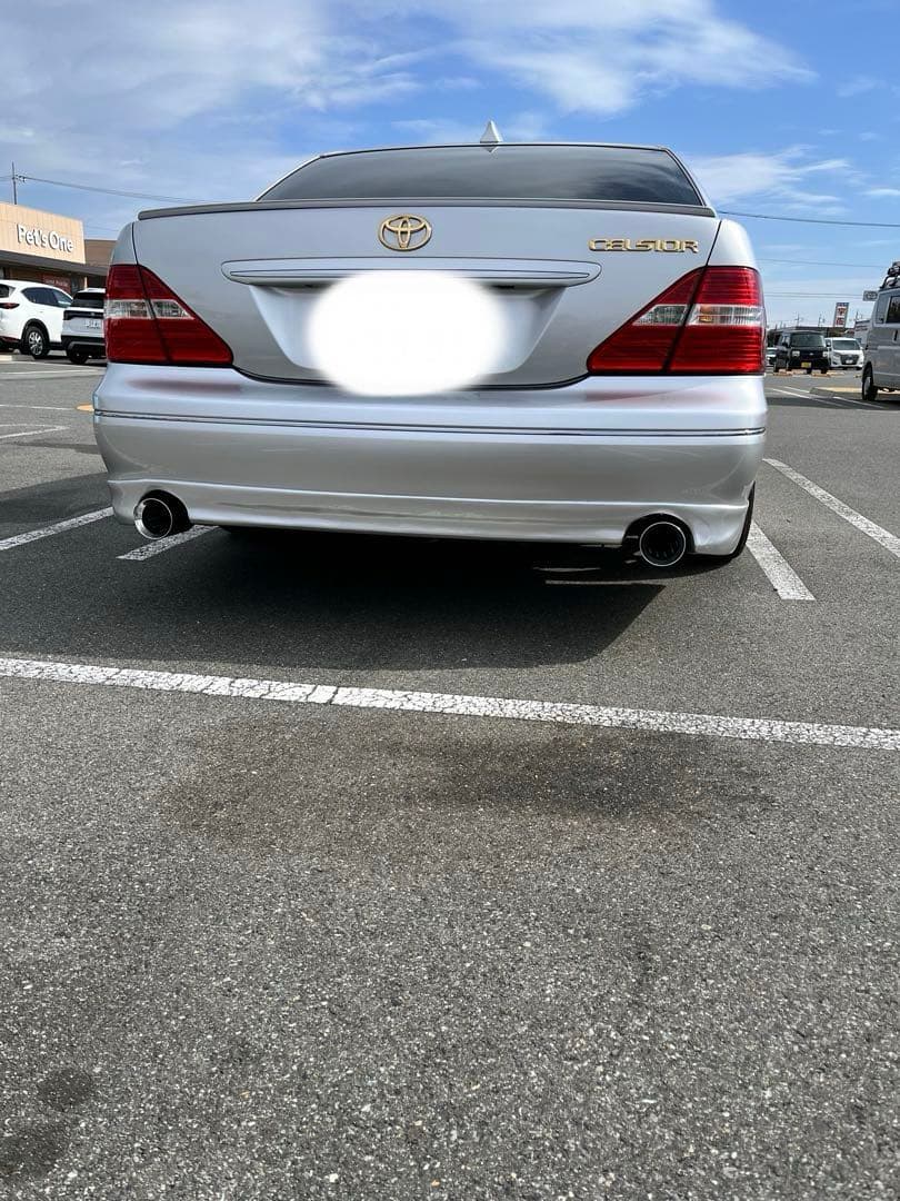 30セルシオ後期　スリーキャッツマフラー