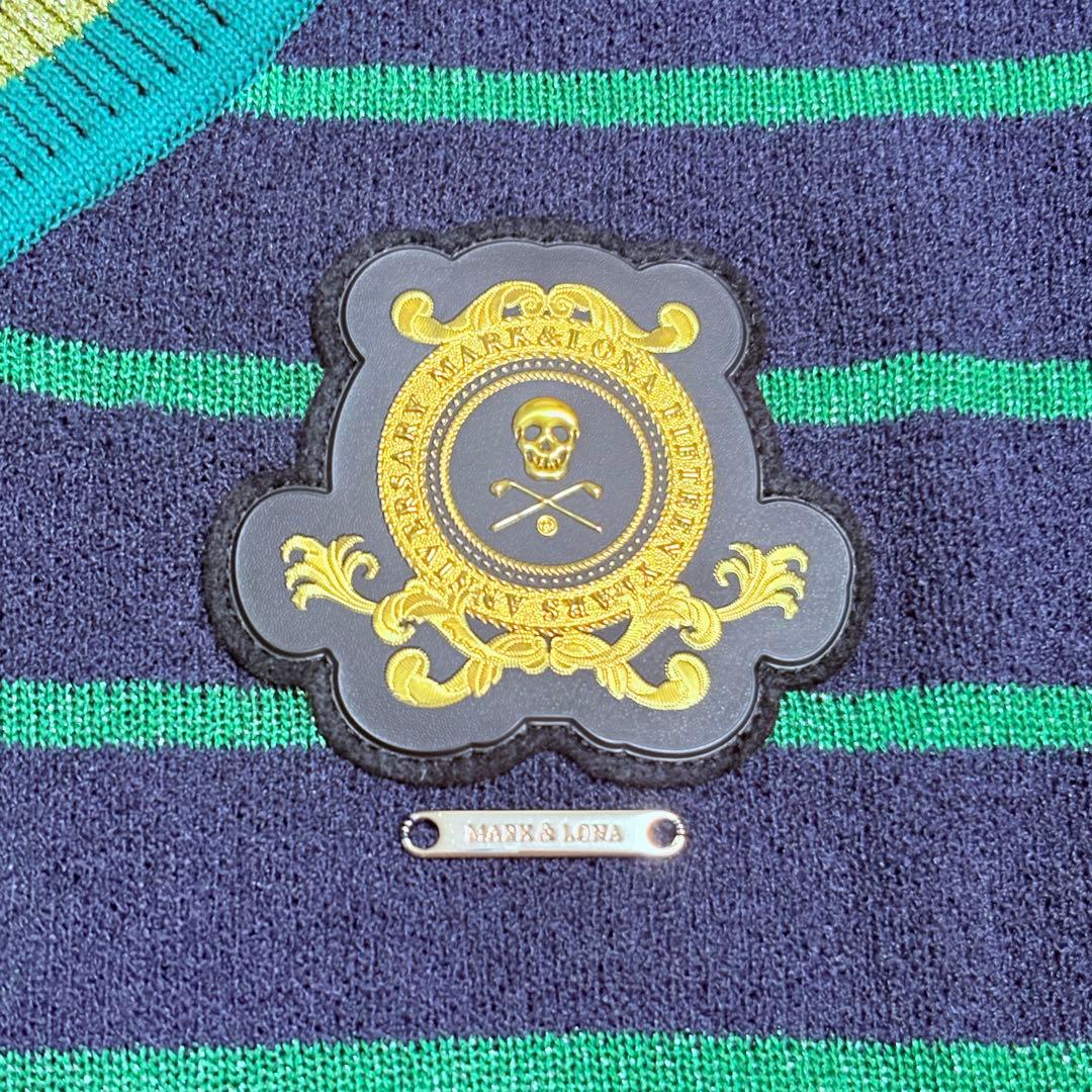 MARK＆LONA 23SS レディースゴルフベスト ニット 40 日本製